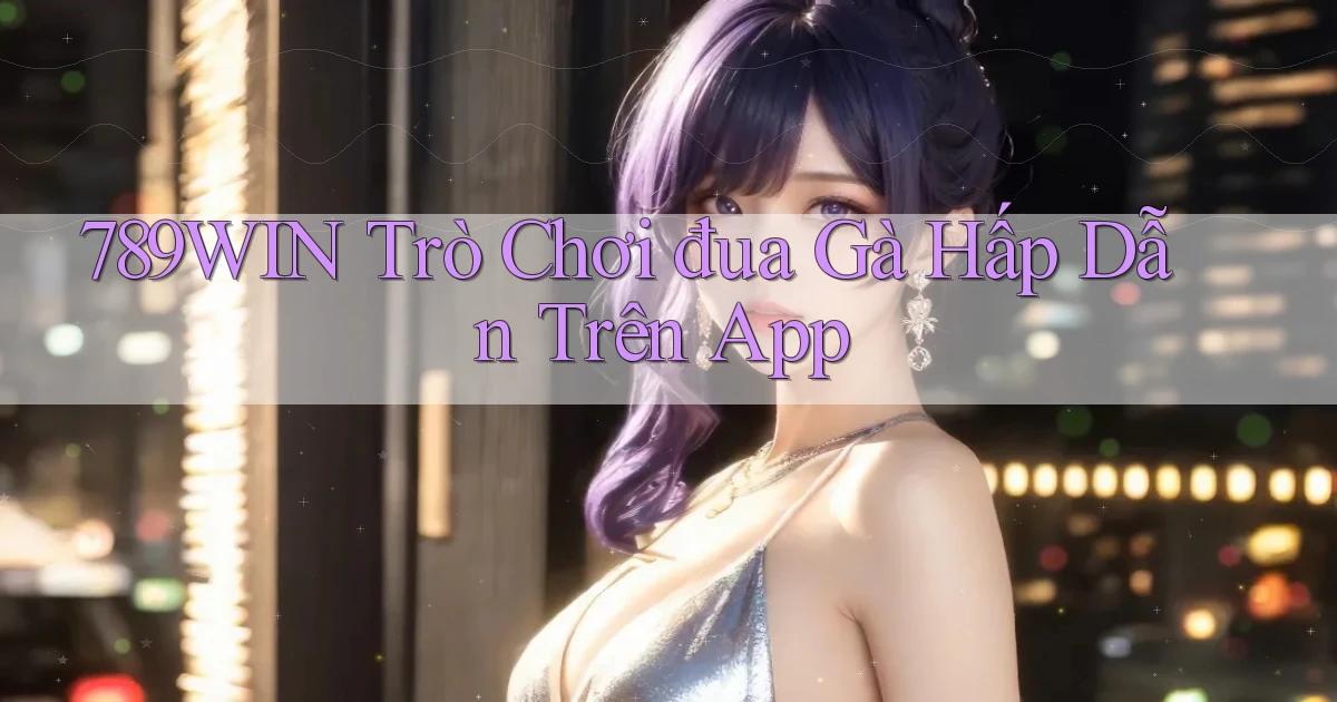 789win  Trò chơi đua gà hấp dẫn trên app