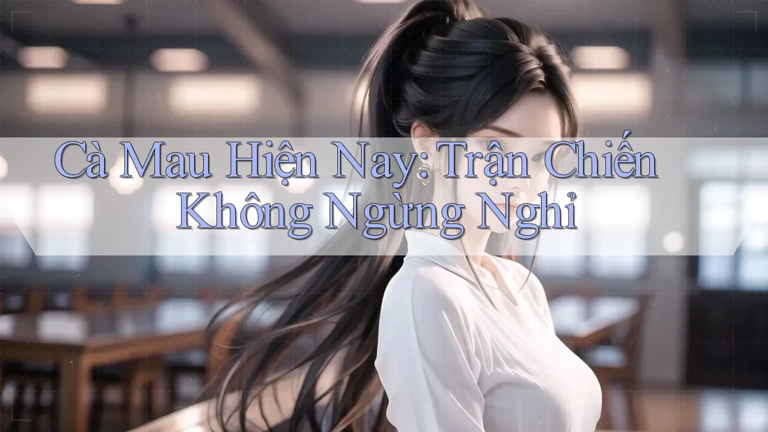 Cà Mau Hiện Nay: Trận Chiến Không Ngừng Nghỉ