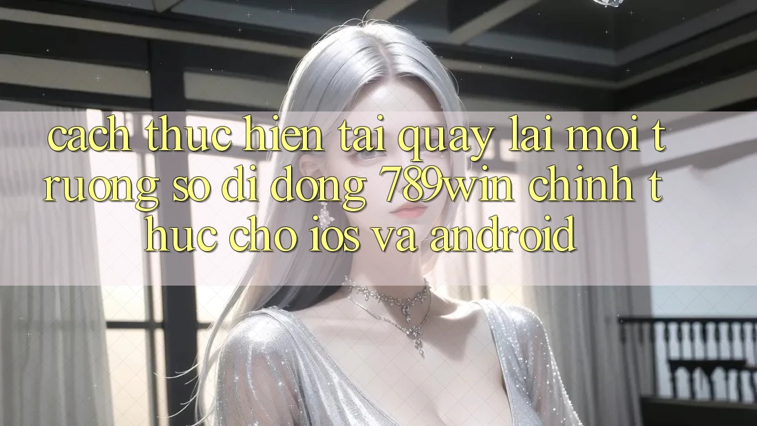 Cách thực hiện Tải quay lại Môi trường số di động 789win Chính Thức Cho iOS Và Android