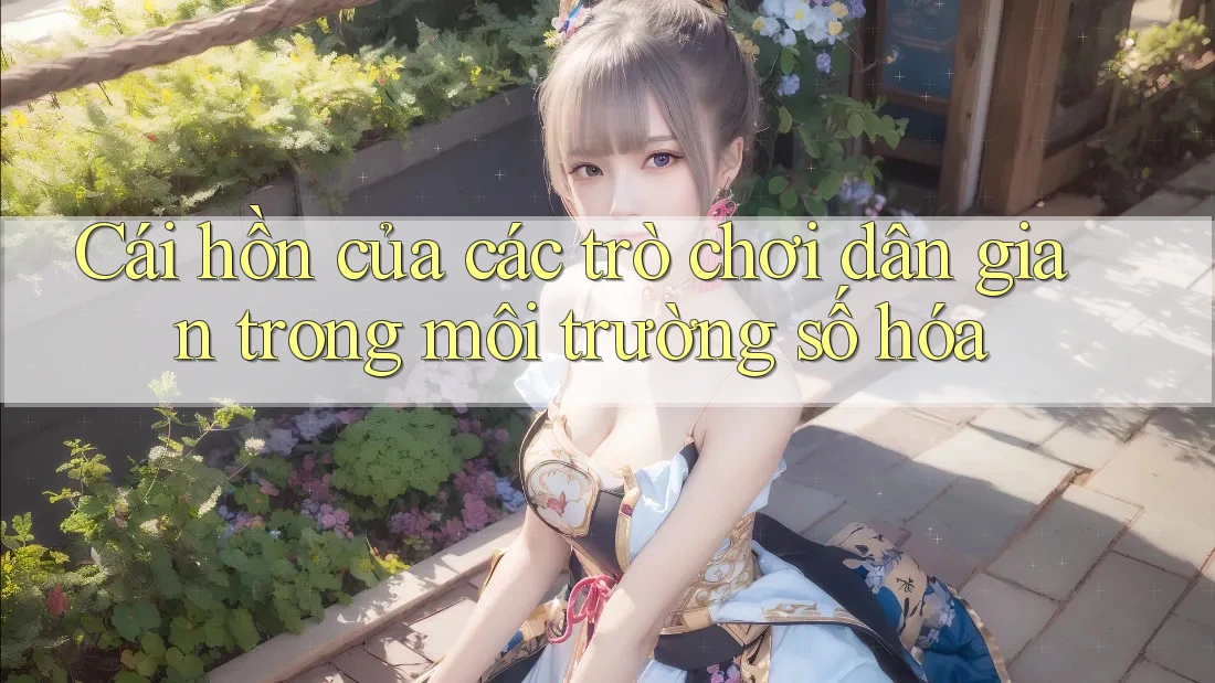 Cái hồn của các trò chơi dân gian trong môi trường số hóa