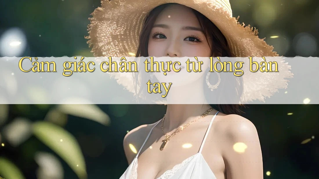 Cảm giác chân thực từ lòng bàn tay