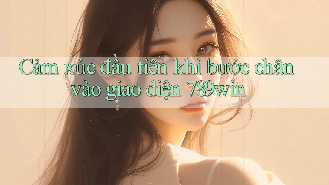 Cảm xúc đầu tiên khi bước chân vào giao diện 789win