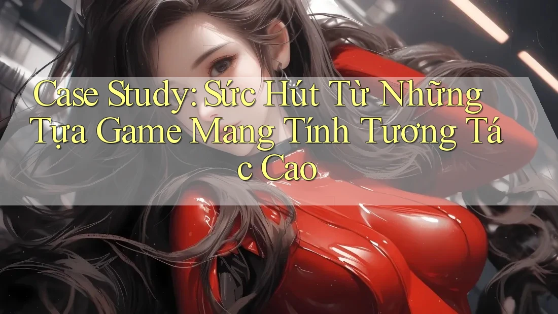 Case Study: Sức Hút Từ Những Tựa Game Mang Tính Tương Tác Cao