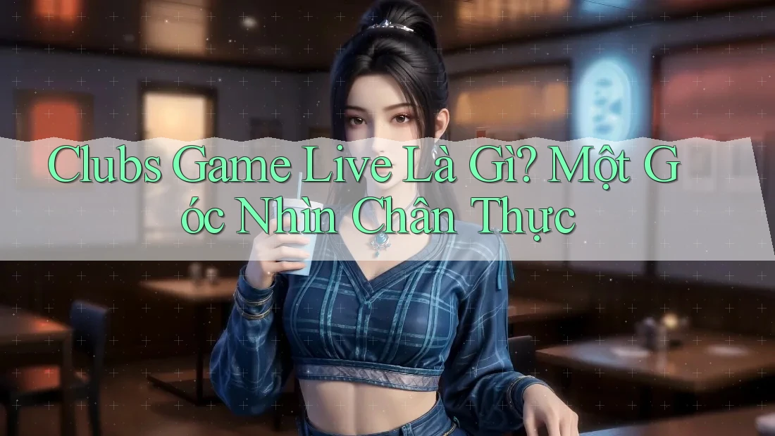 Clubs Game Live Là Gì? Một Góc Nhìn Chân Thực