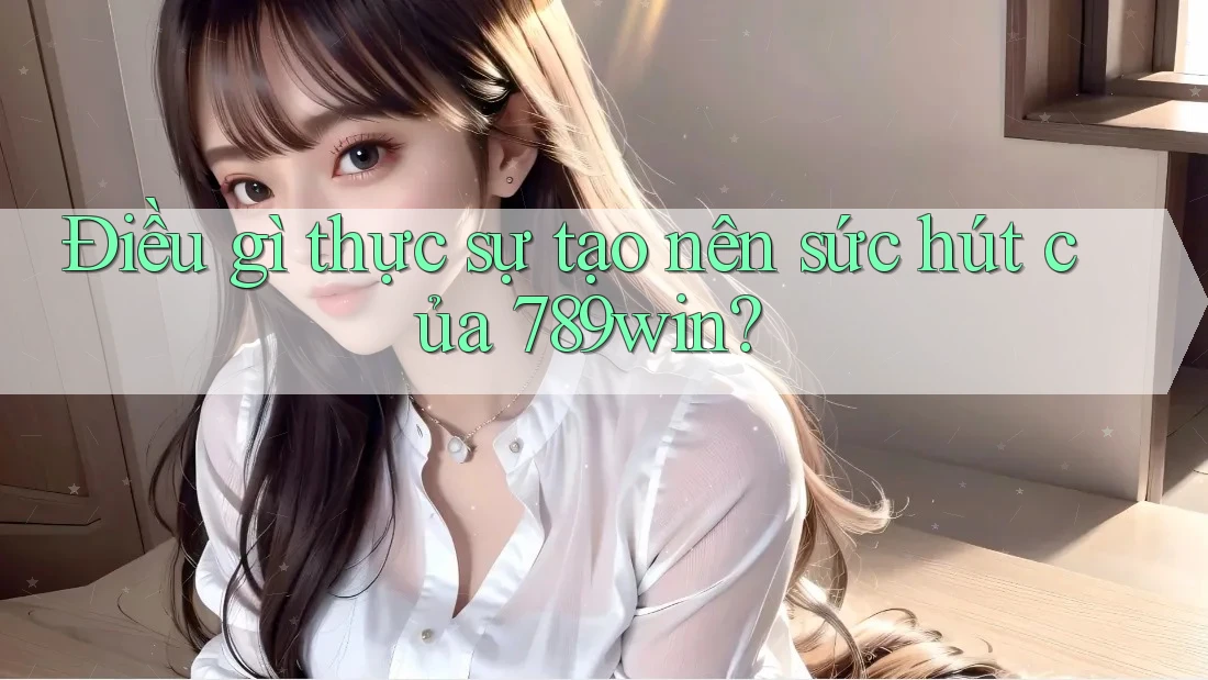 Điều gì thực sự tạo nên sức hút của 789win?