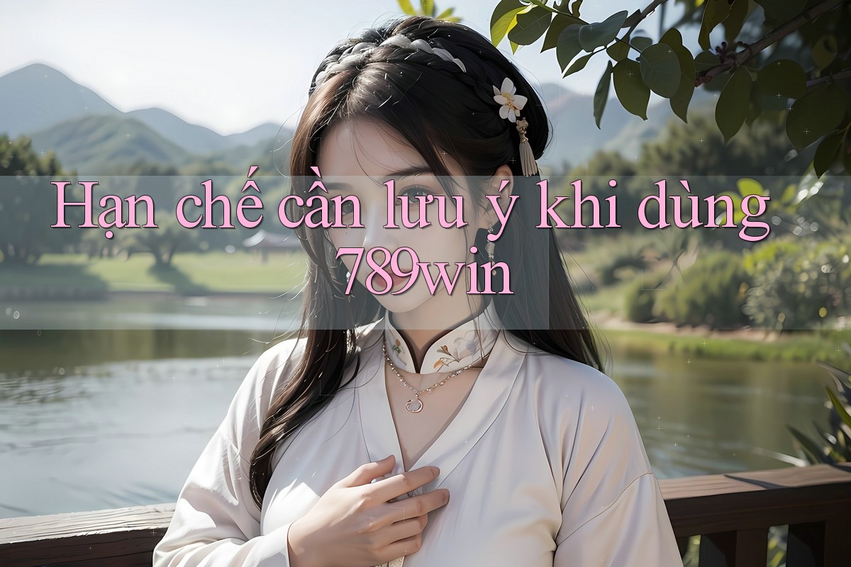 Hạn chế cần lưu ý khi dùng 789win