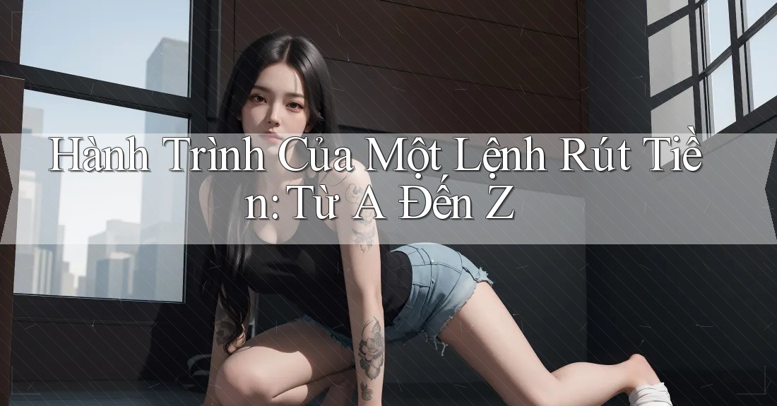 Hành Trình Của Một Lệnh Rút Tiền: Từ A Đến Z