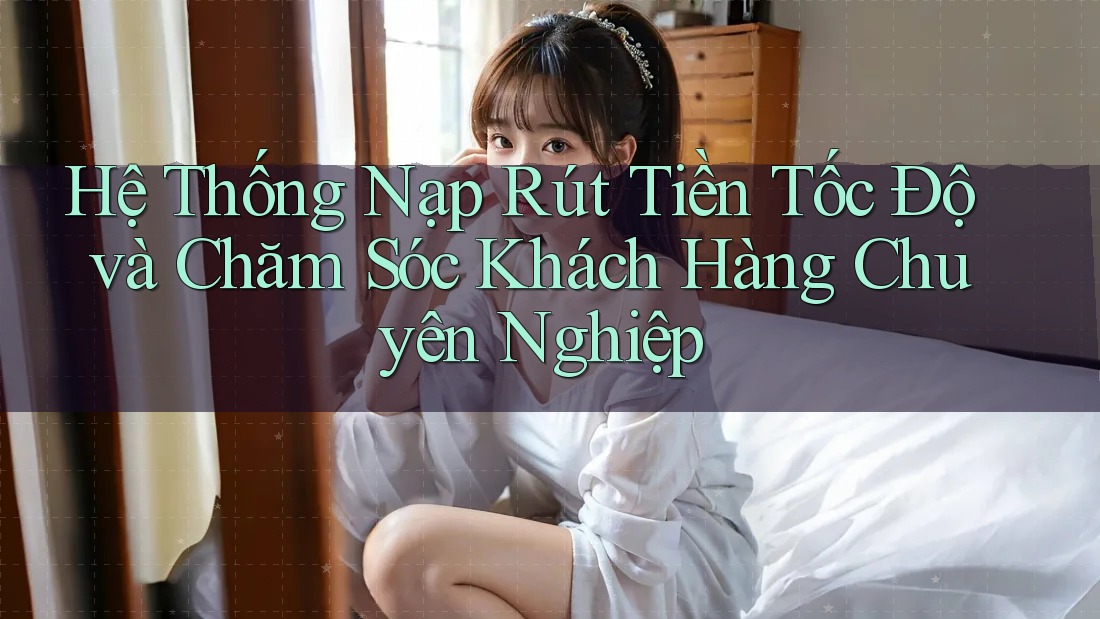 Hệ Thống Nạp Rút Tiền Tốc Độ và Chăm Sóc Khách Hàng Chuyên Nghiệp