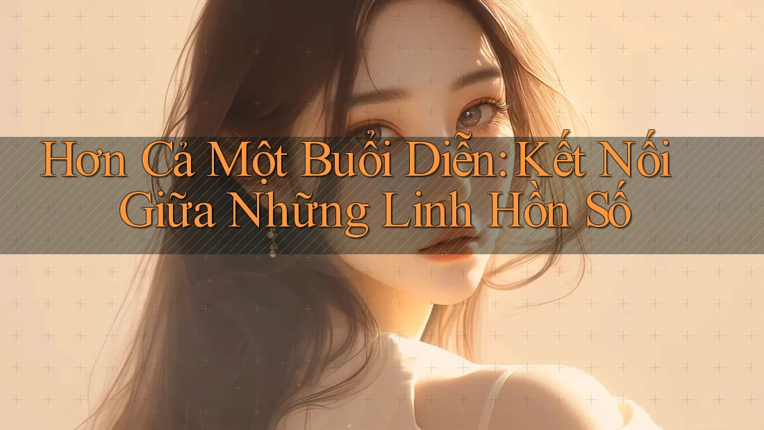Hơn Cả Một Buổi Diễn: Kết Nối Giữa Những Linh Hồn Số
