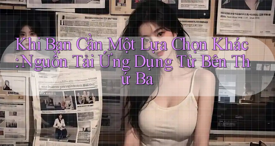 Khi Bạn Cần Một Lựa Chọn Khác: Nguồn Tải Ứng Dụng Từ Bên Thứ Ba