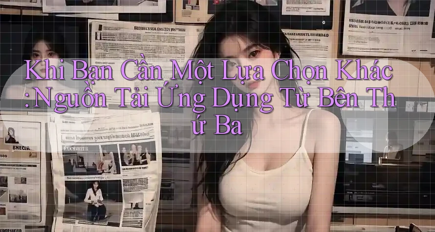 Khi Bạn Cần Một Lựa Chọn Khác: Nguồn Tải Ứng Dụng Từ Bên Thứ Ba