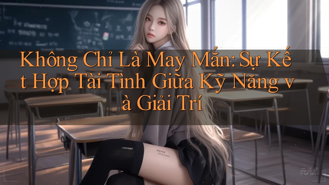 Không Chỉ Là May Mắn: Sự Kết Hợp Tài Tình Giữa Kỹ Năng và Giải Trí
