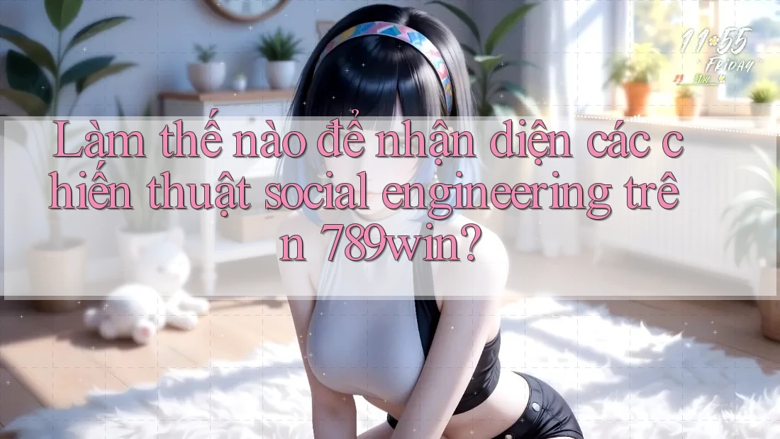Làm thế nào để nhận diện các chiến thuật social engineering trên 789win?