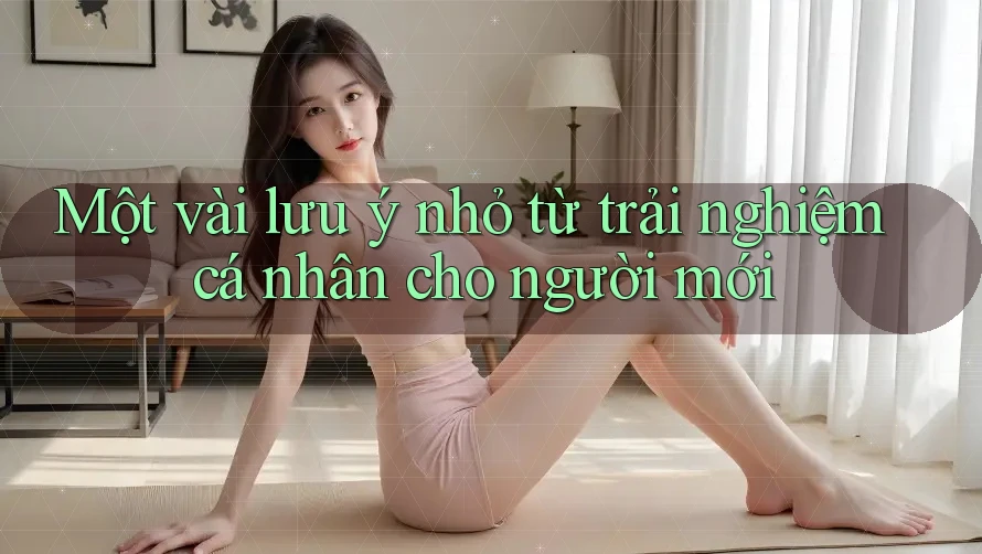 Một vài lưu ý nhỏ từ trải nghiệm cá nhân cho người mới