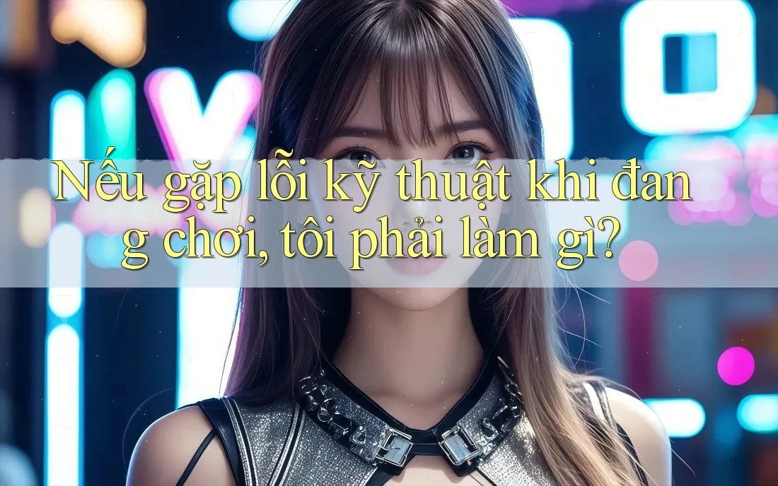 Nếu gặp lỗi kỹ thuật khi đang chơi, tôi phải làm gì?