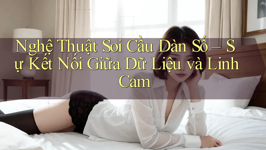 Nghệ Thuật Soi Cầu Dàn Số – Sự Kết Nối Giữa Dữ Liệu và Linh Cảm