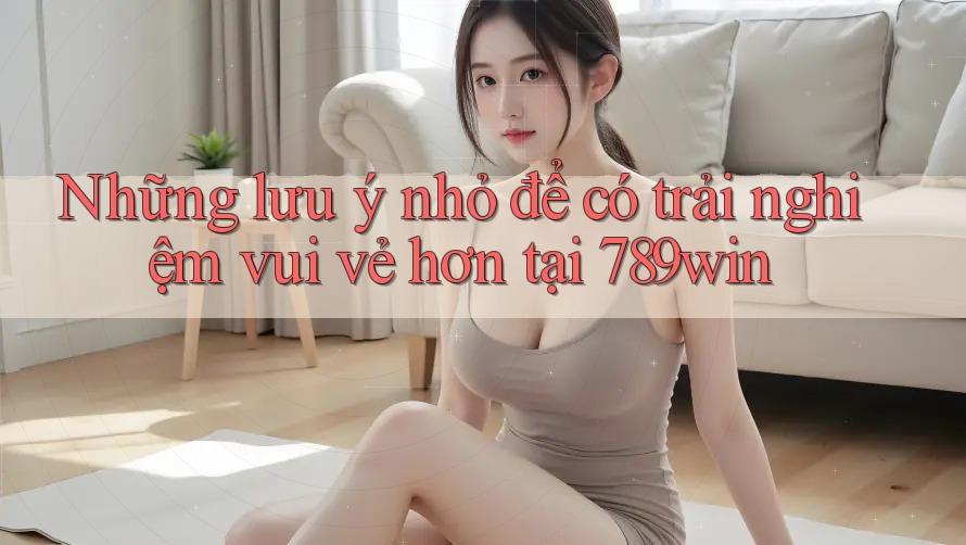 Những lưu ý nhỏ để có trải nghiệm vui vẻ hơn tại 789win