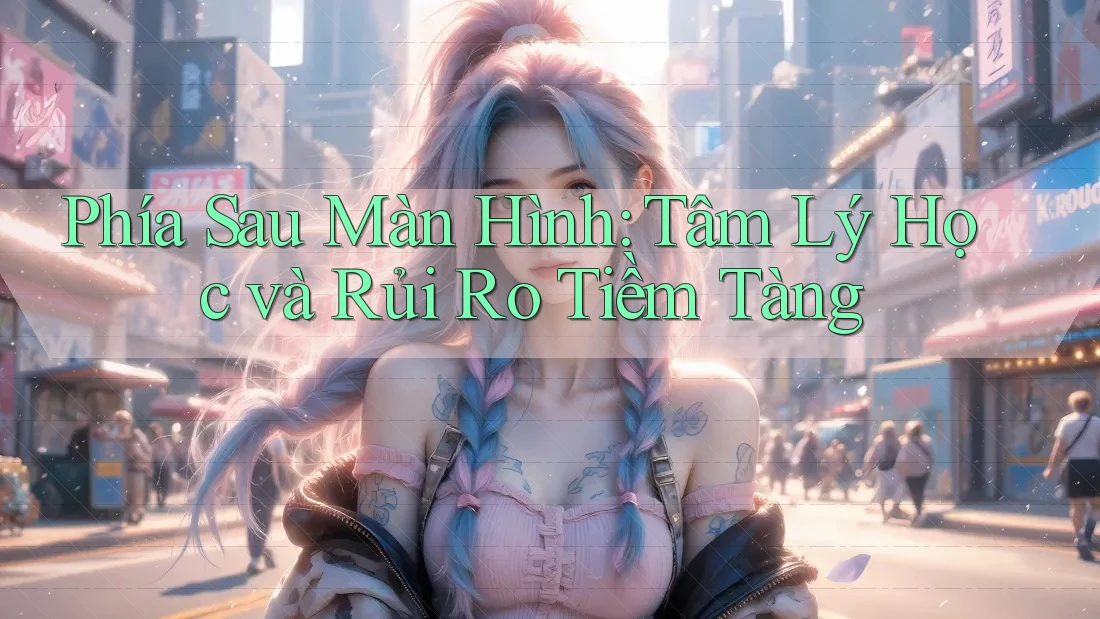 Phía Sau Màn Hình: Tâm Lý Học và Rủi Ro Tiềm Tàng