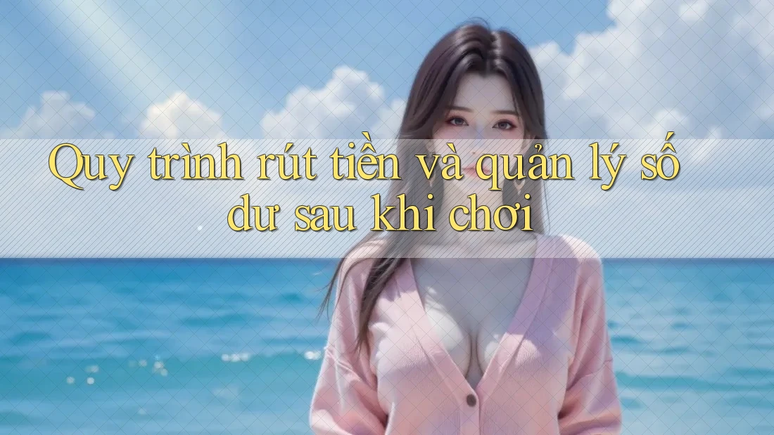 Quy trình rút tiền và quản lý số dư sau khi chơi