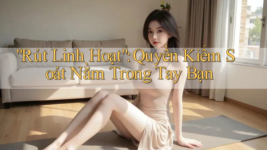 “Rút Linh Hoạt”: Quyền Kiểm Soát Nằm Trong Tay Bạn