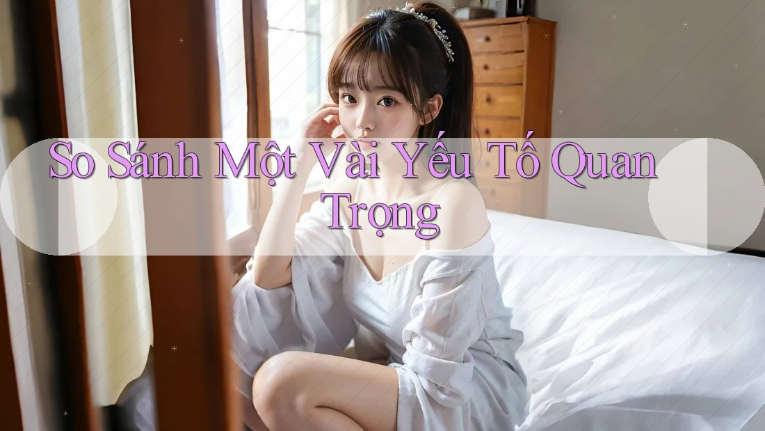 So sánh một vài yếu tố quan trọng