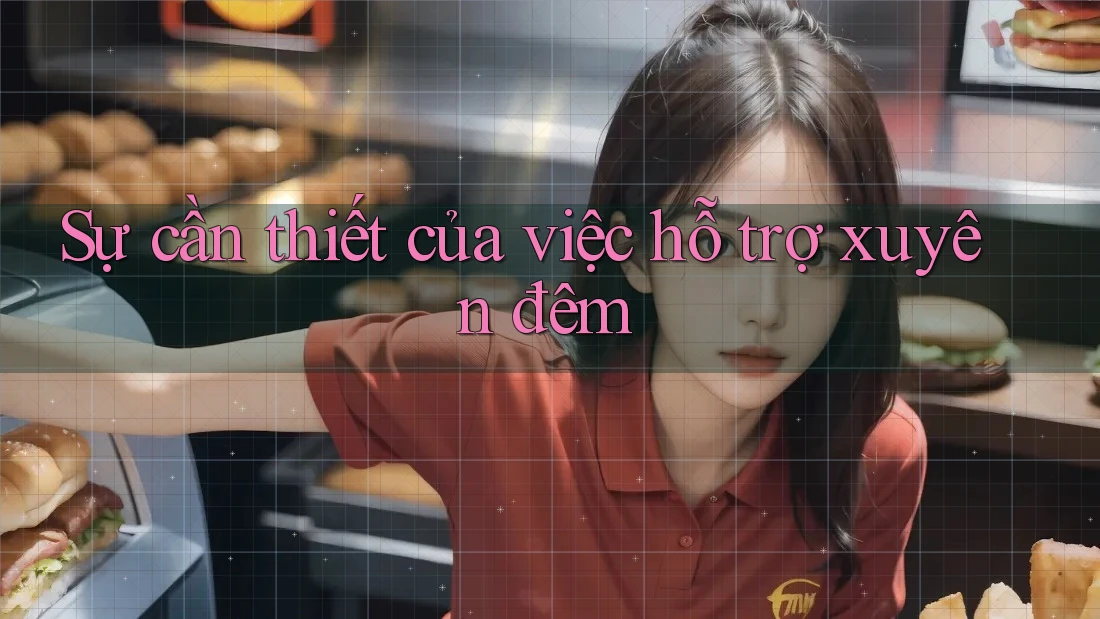 Sự cần thiết của việc hỗ trợ xuyên đêm