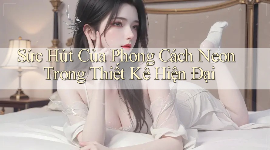 Sức Hút Của Phong Cách Neon Trong Thiết Kế Hiện Đại