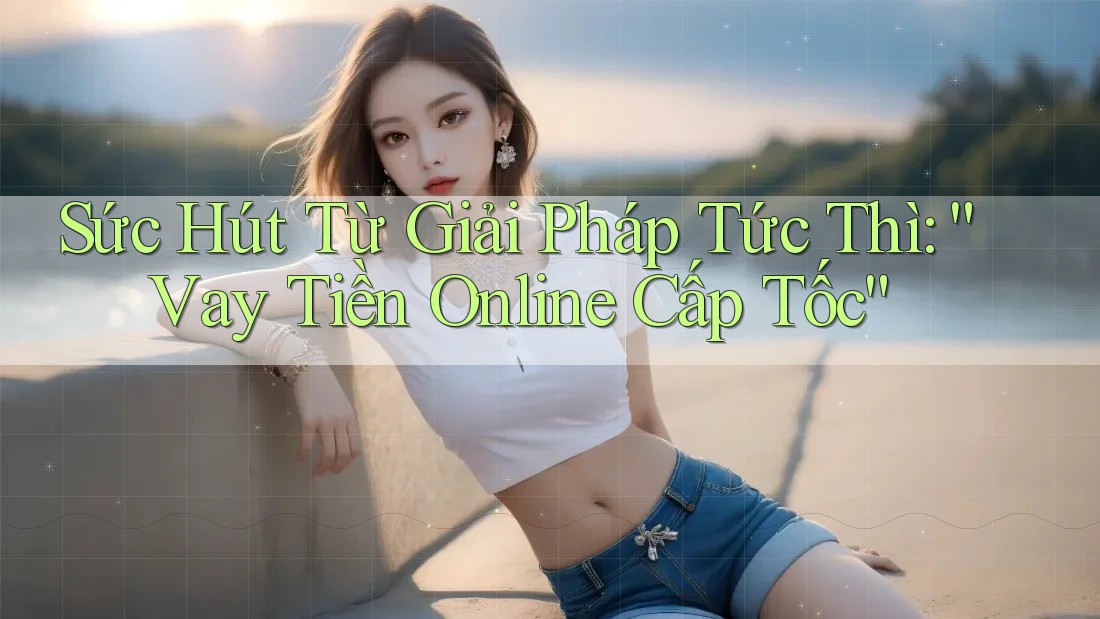 Sức Hút Từ Giải Pháp Tức Thì: “Vay Tiền Online Cấp Tốc”