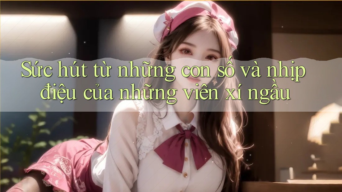 Sức hút từ những con số và nhịp điệu của những viên xí ngầu