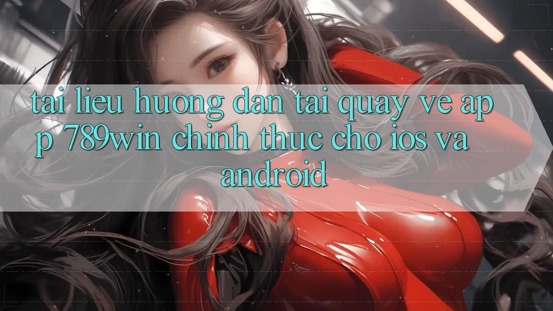 Tài liệu hướng dẫn Tải quay về App 789win Chính Thức Cho iOS Và Android