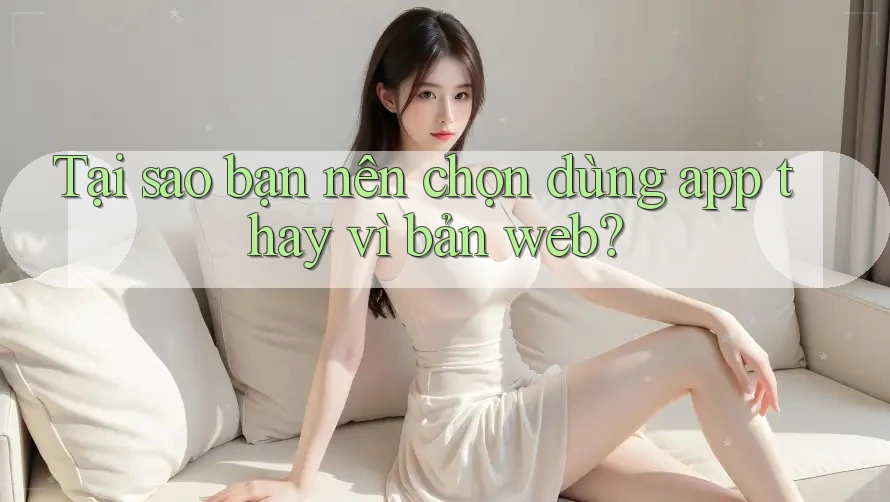 Tại sao bạn nên chọn dùng app thay vì bản web?