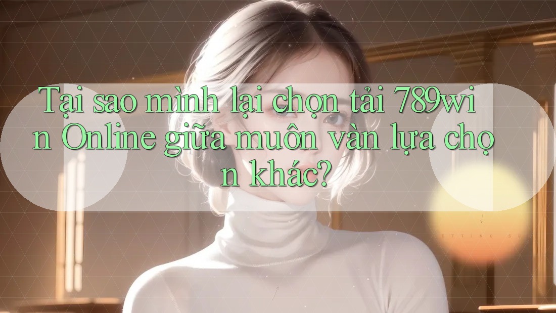 Tại sao mình lại chọn tải 789win Online giữa muôn vàn lựa chọn khác?