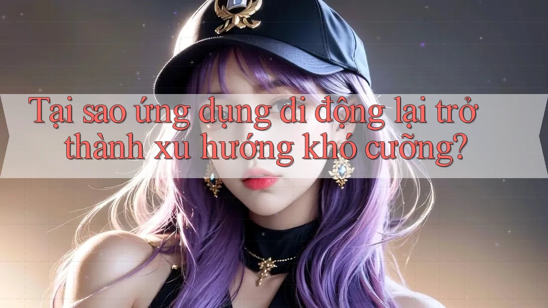Tại sao ứng dụng di động lại trở thành xu hướng khó cưỡng?