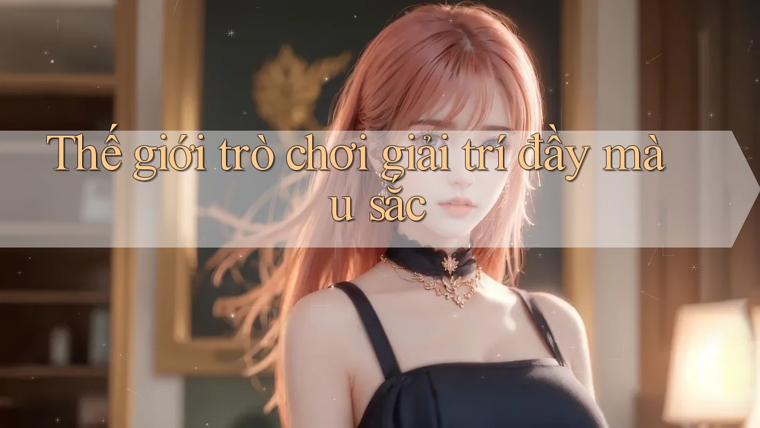 Thế giới trò chơi giải trí đầy màu sắc
