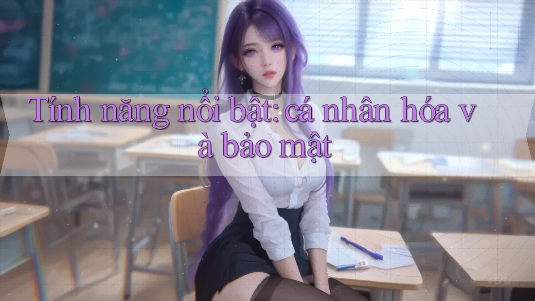 Tính năng nổi bật: cá nhân hóa và bảo mật