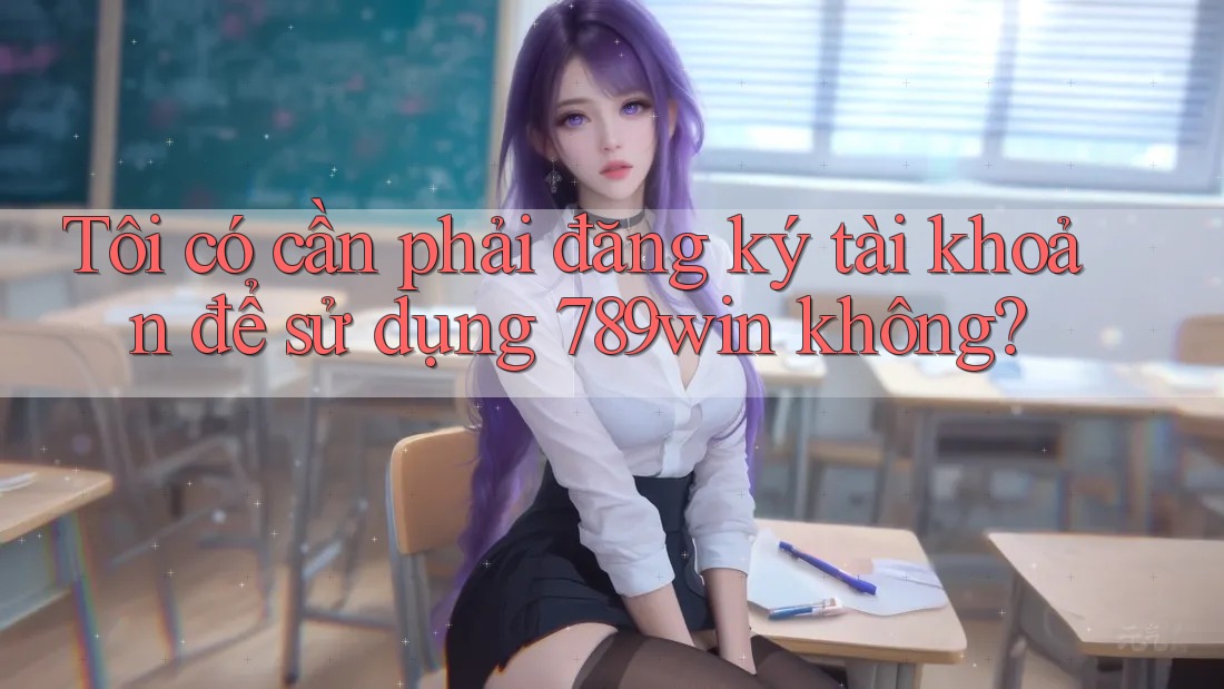 Tôi có cần phải đăng ký tài khoản để sử dụng 789win không?