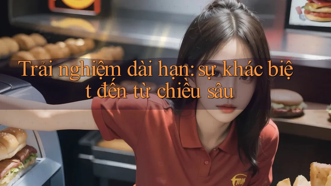 Trải nghiệm dài hạn: Sự khác biệt đến từ chiều sâu