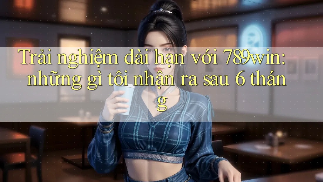 Trải nghiệm dài hạn với 789win: những gì tôi nhận ra sau 6 tháng