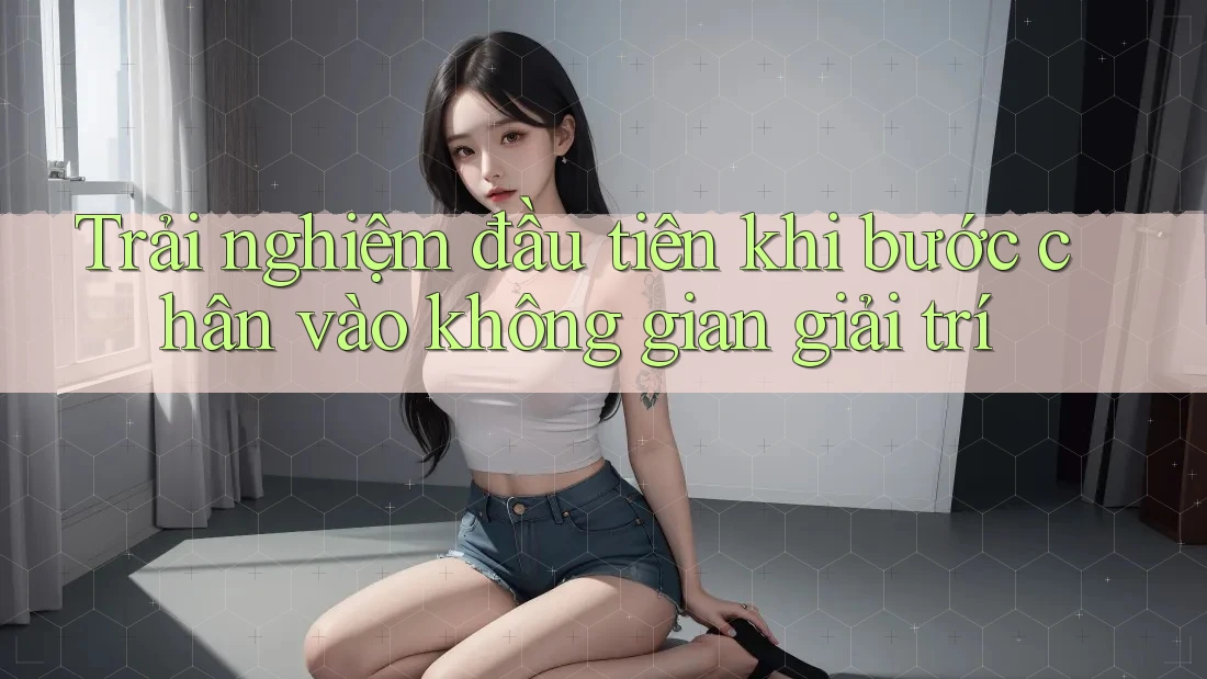Trải nghiệm đầu tiên khi bước chân vào không gian giải trí