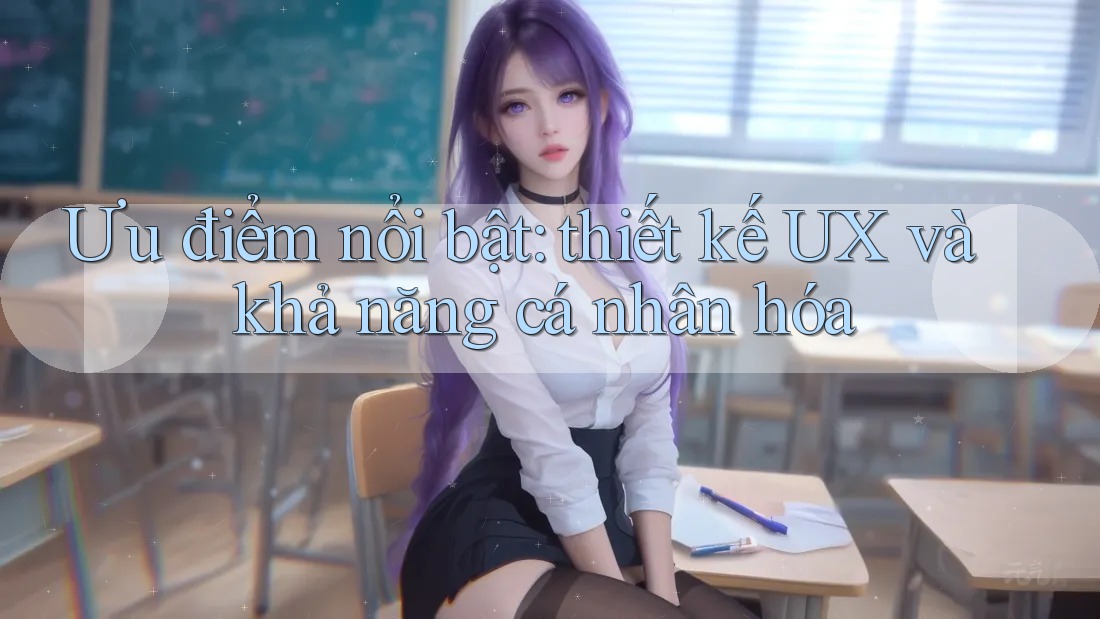 Ưu điểm nổi bật: thiết kế UX và khả năng cá nhân hóa