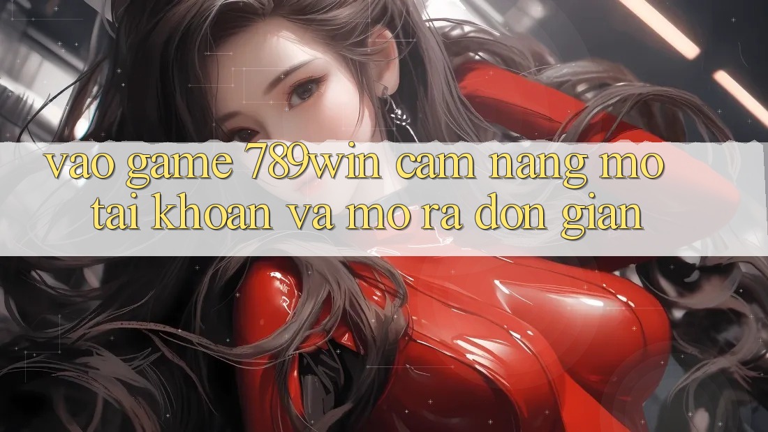 Vào Game 789win - Cẩm nang Mở tài khoản Và Mở ra Đơn giản